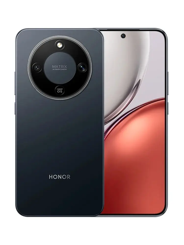 HONOR Magic8 Lite 5G, wersja europejska, smartfon 5G, bateria o pojemności 7500 mAh, główna kamera 108 MP, wyświetlacz AMOLED o przekątnej 6,79 cala, potrójna ochrona. Reddish Brown