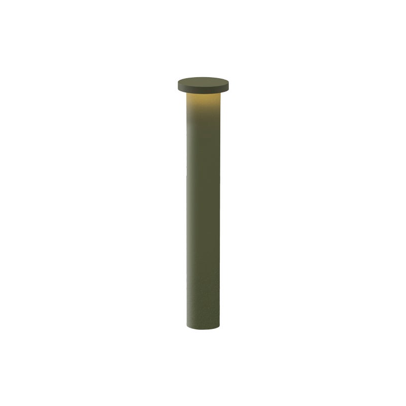 Tiberio Bollard LED 10W 4000K IP65 Zielony - Lampa ogrodowa 45cm - Rossini Group