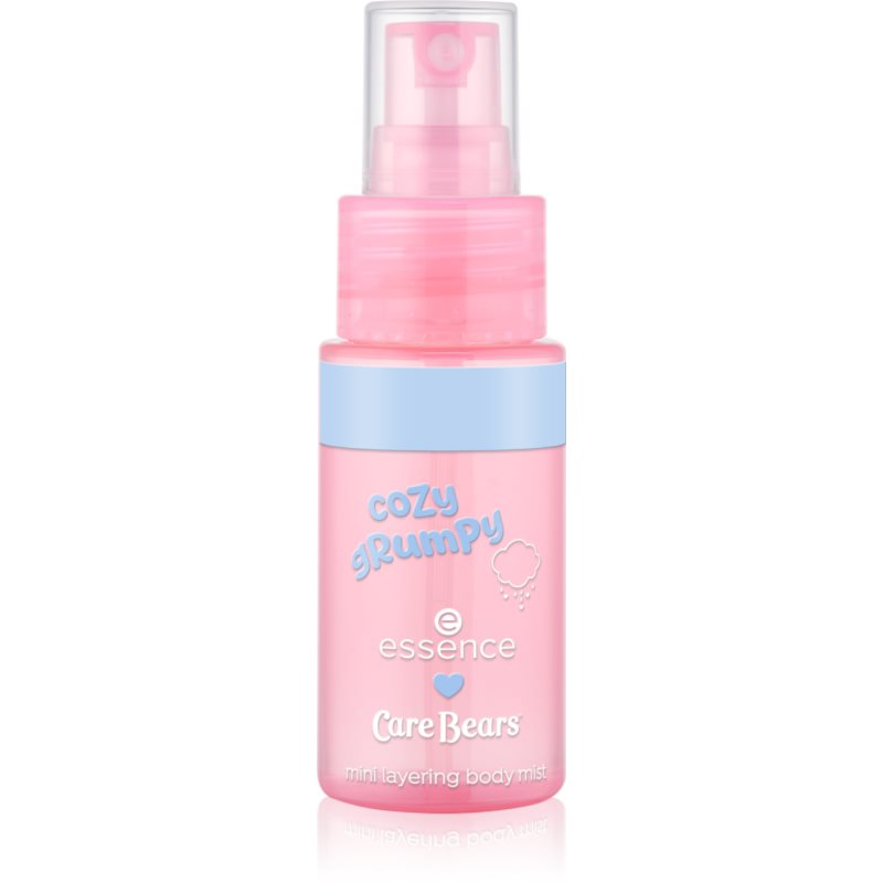 essence Care Bears perfumowany spray do ciała mini dla kobiet 01 Cozy Grumpy 35 ml
