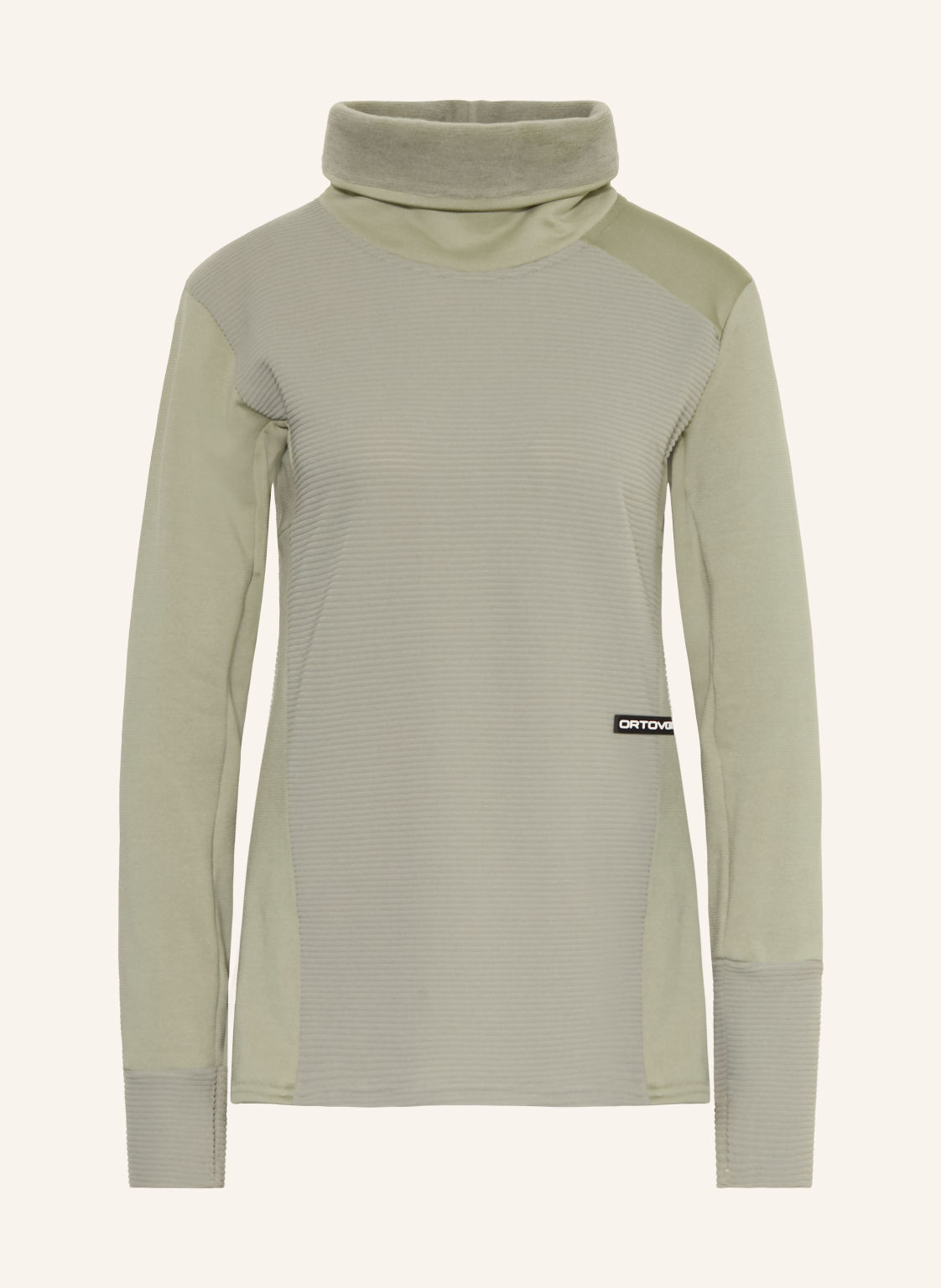 Ortovox Sweter Z Polaru Fleece Cord Z Wełną Merynosową gruen
