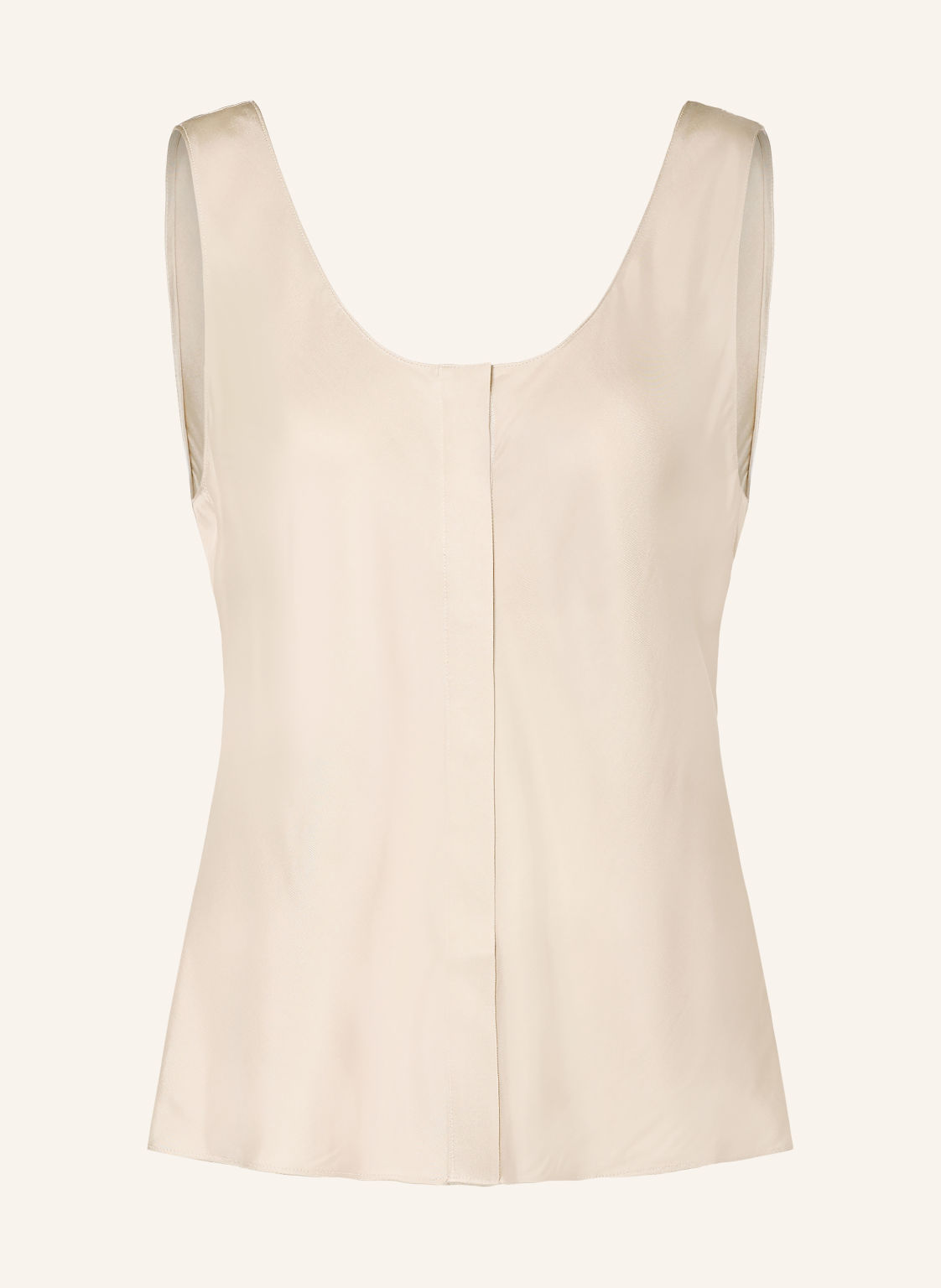 Allsaints Top Koszulowy Milla Z Jedwabiem weiss