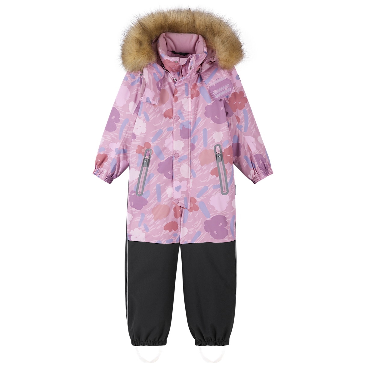 Kombinezon dziecięcy Reima Kipina Grey Pink Rozmiar dziecięcy: 104 / Kolor: szary/różówy
