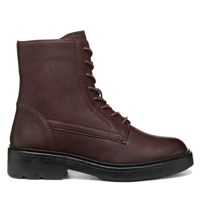 Trzewiki Geox D Swelen D665GH 81 C7357 Bordowy