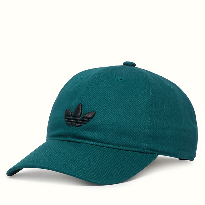 Czapka z daszkiem adidas Adicolor Classic Trefoil Baseball Cap KV6963 Zielony