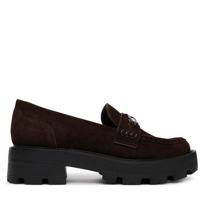 Loafersy Guess FLFYA2 SUE14 Brązowy ciemny