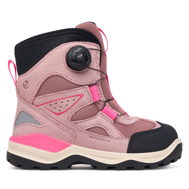 Śniegowce ECCO Snow Mountain 71034261360 Różowy