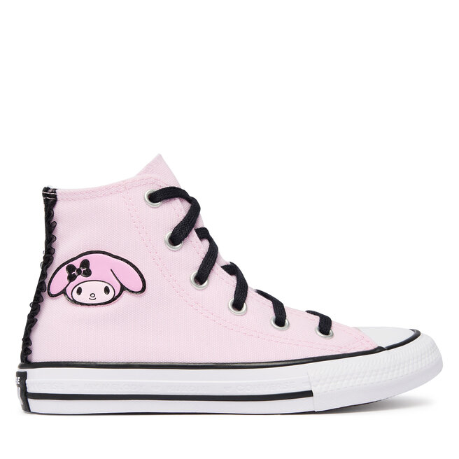 Trampki Converse Chuck Taylor All Star Hi X My Melody Kuromi A21838C Różowy jasny