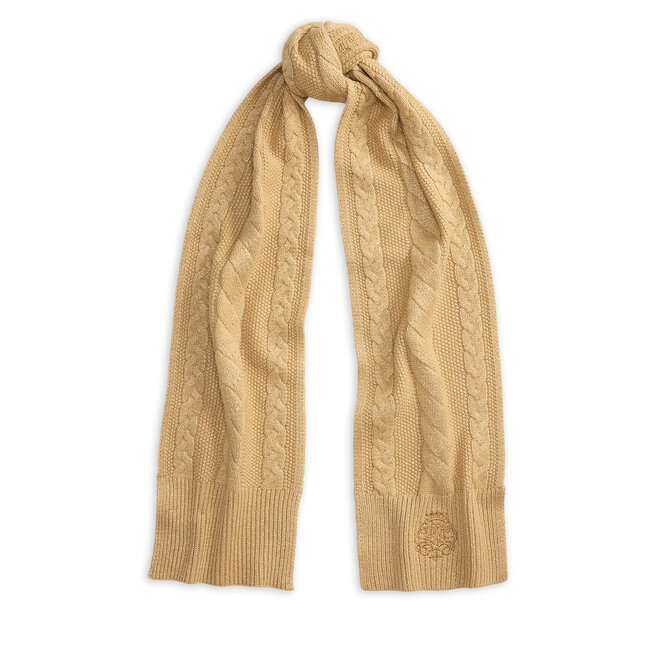 Szalik LAUREN RALPH LAUREN 454P23550001 Brązowy jasny