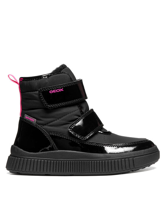 Geox Trzewiki J Laquinny Girl B Abx J661JB 0HHFU C9B8L M Czarny