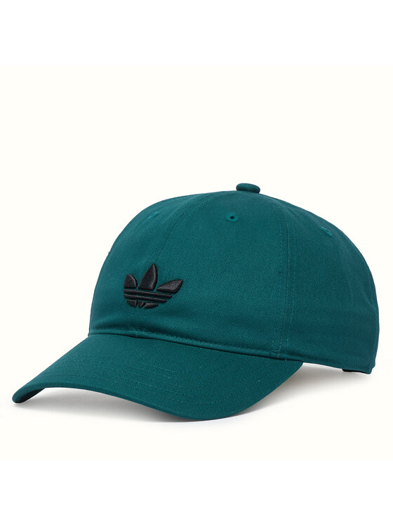 adidas Czapka z daszkiem Adicolor Classic Trefoil Baseball Cap KV6963 Zielony