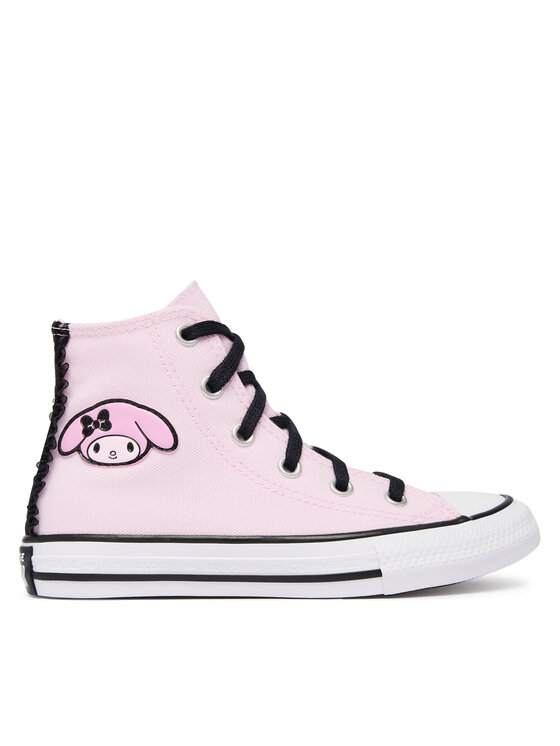 Converse Trampki Chuck Taylor All Star Hi X My Melody Kuromi A21838C Różowy jasny