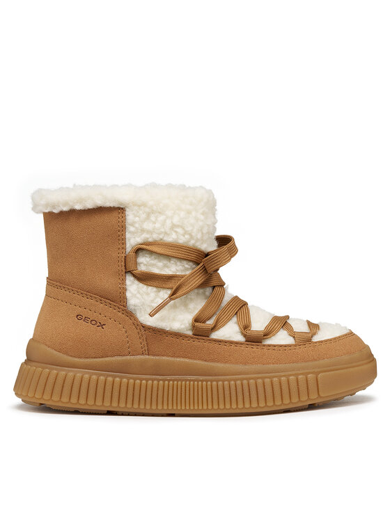 Geox Śniegowce J Laquinny Girl J56M3D 0AFBH CT61Q S Brązowy