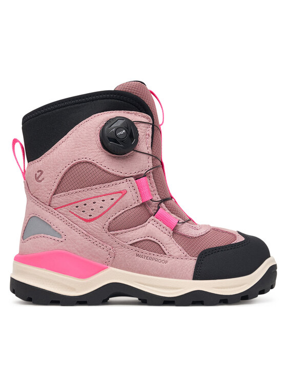 ECCO Śniegowce Snow Mountain 71034261360 Różowy