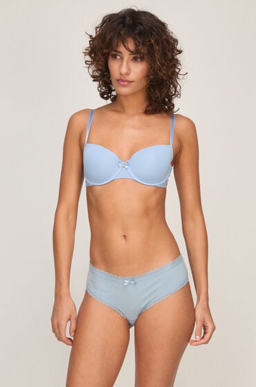 Hunkemöller Brazyliany bawełniane Georgia Niebieski