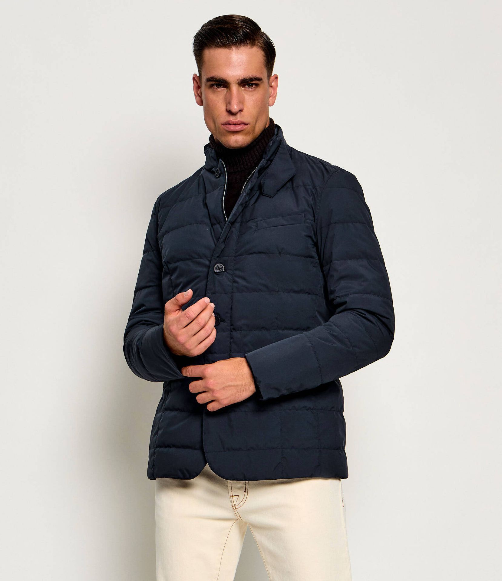 Herno Puchowa kurtka Slim Fit