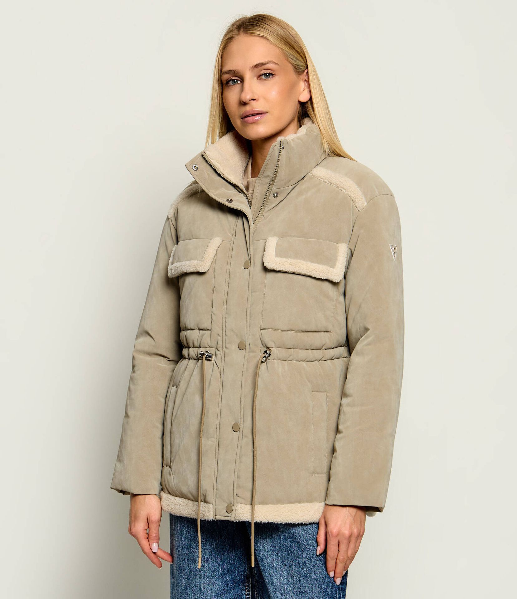 GUESS ACTIVE Parka Carla Regular Fit shearling
