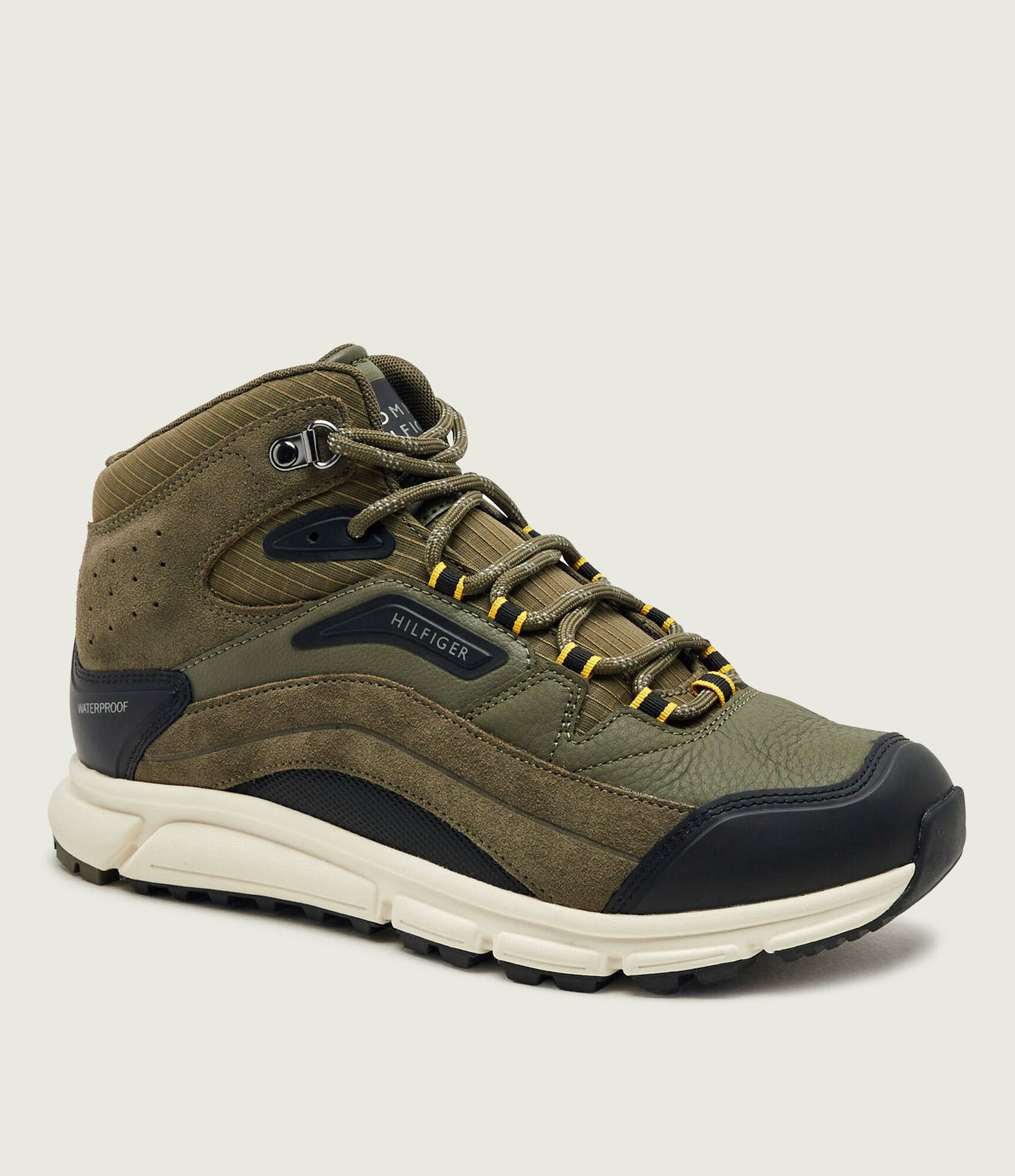 Tommy Hilfiger Buty trekkingowe Mix Chukka Runner zamsz
