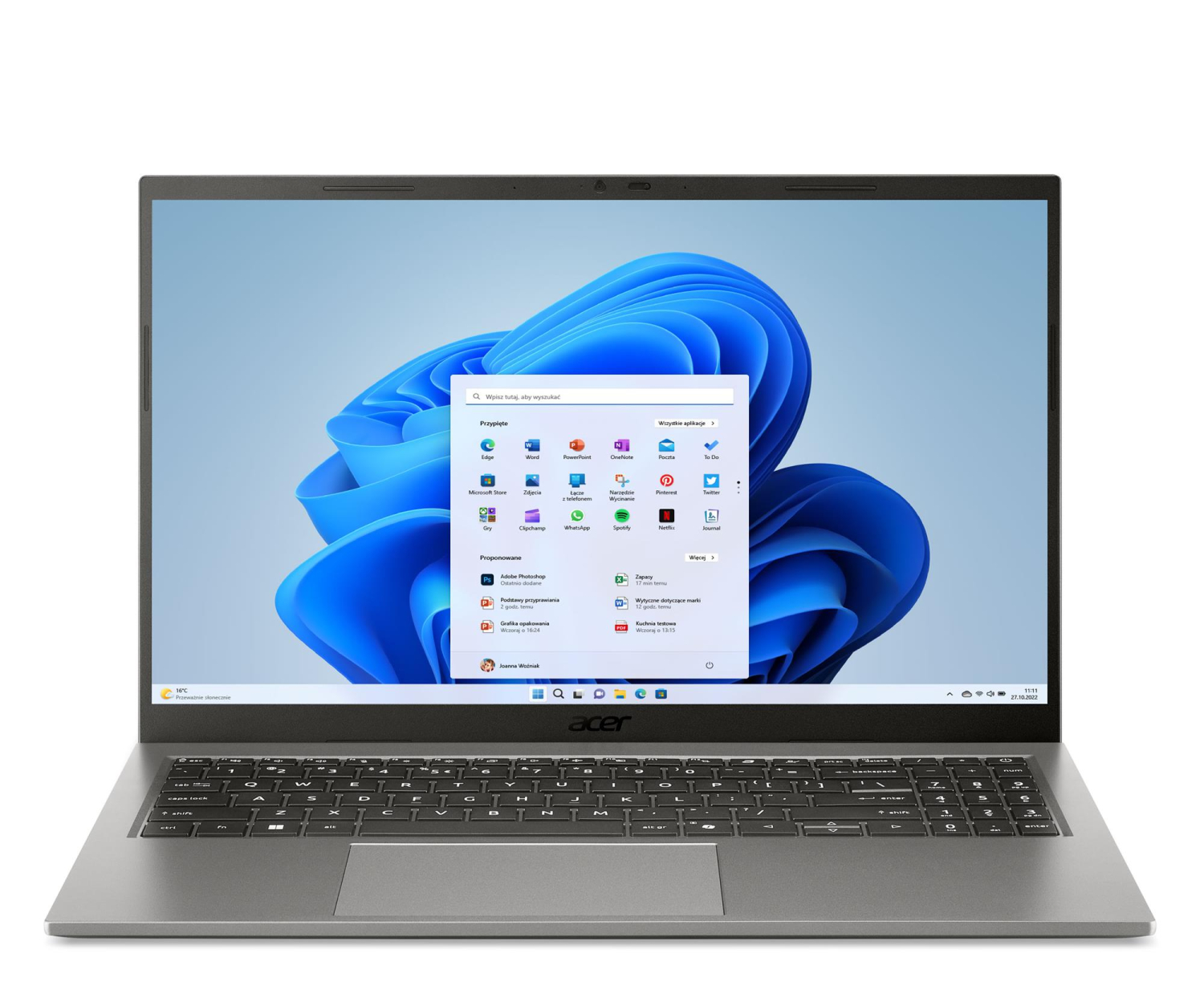Acer Aspire Go 15 Snapdragon C1-10100/8GB/128GB/Win11 + M365 NX.W3JEP.001