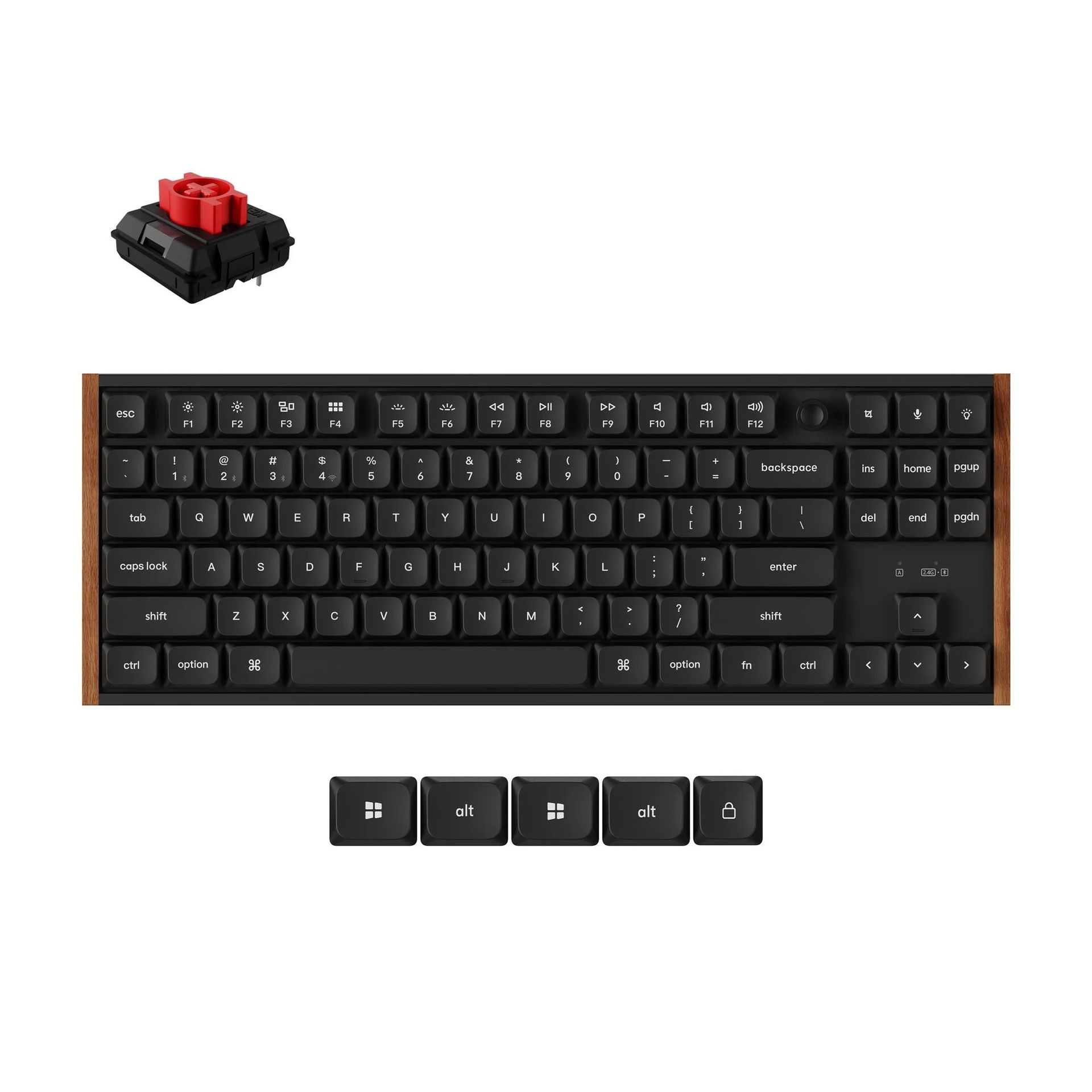 Keychron K1 Ultra 8k Wireless Custom Mechanical Keyboard K1U-H1