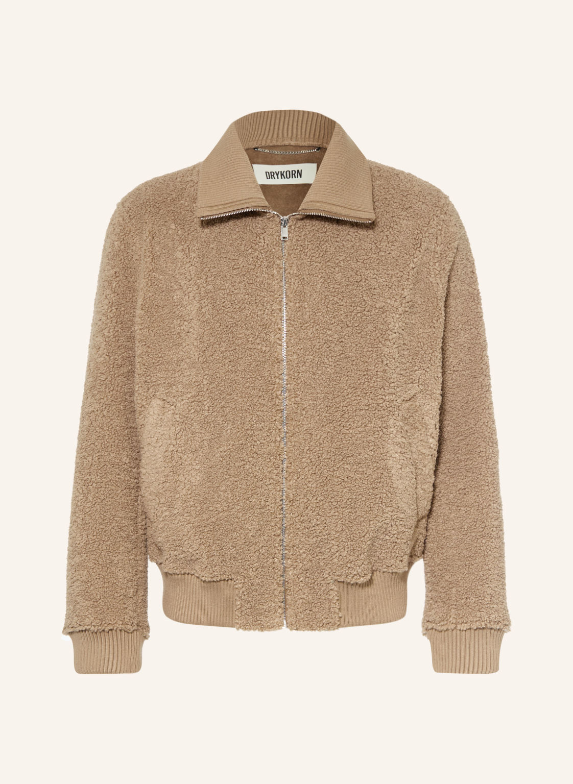 Drykorn Kurtka Z Futerkiem Pluszowym Gralon beige