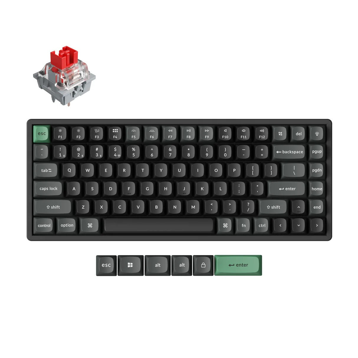 Keychron K2 Ultra 8k Wireless Mechanical Keyboard K2U-J1