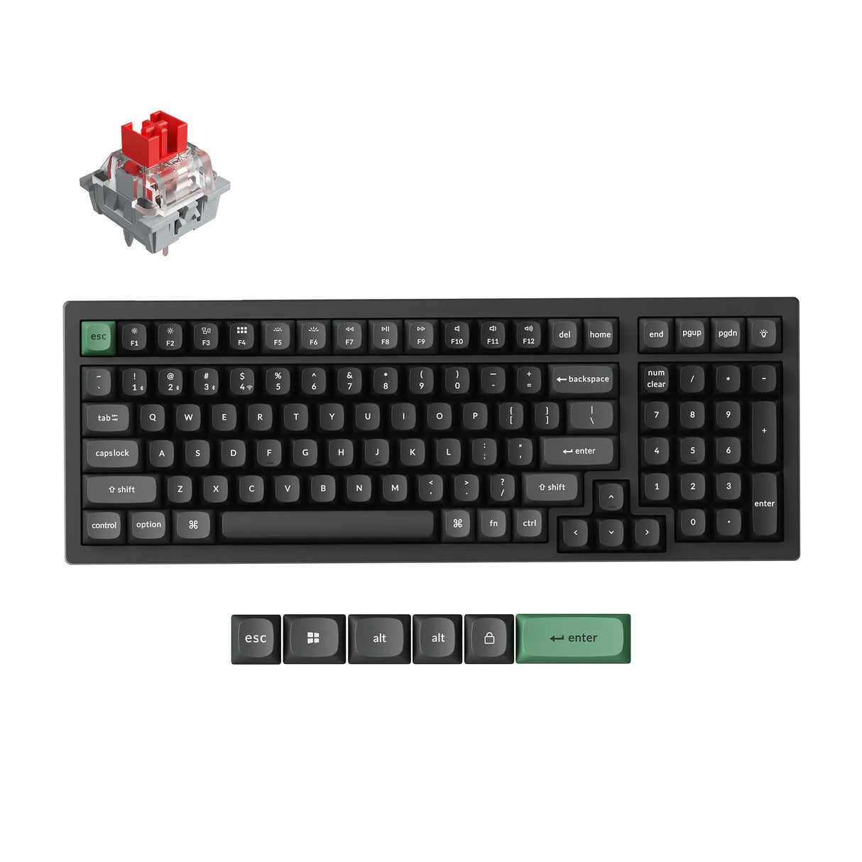 Keychron K4 Ultra 8k Wireless Mechanical Keyboard K4U-H1
