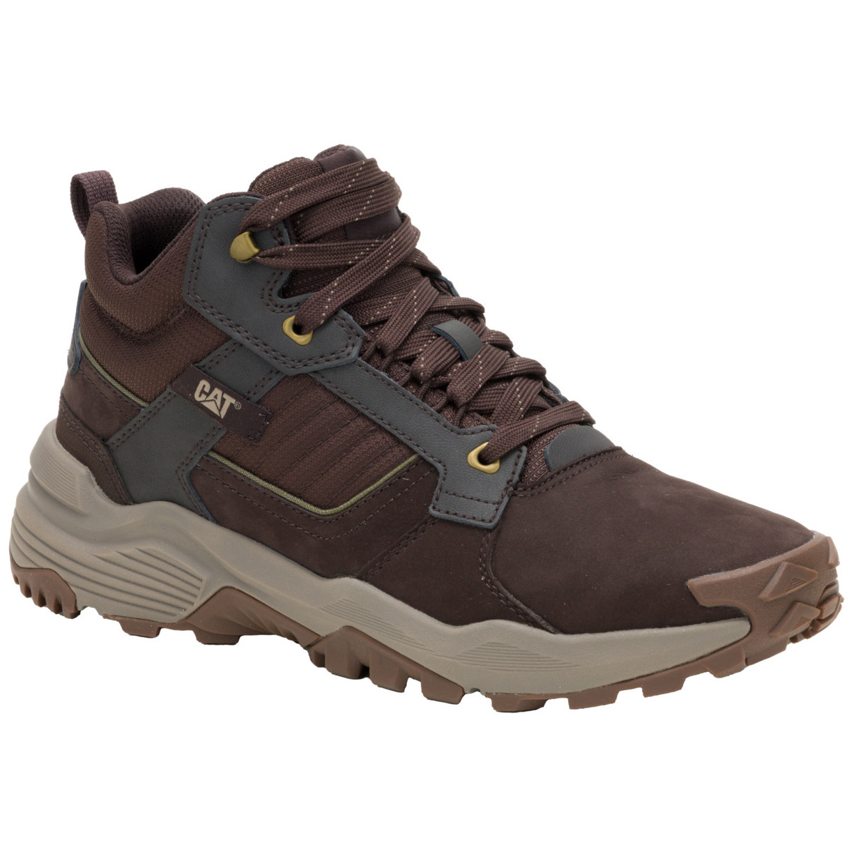 Buty męskie Caterpillar Grapple Leather Mid Rozmiar butów (UE): 45 / Kolor: brązowy