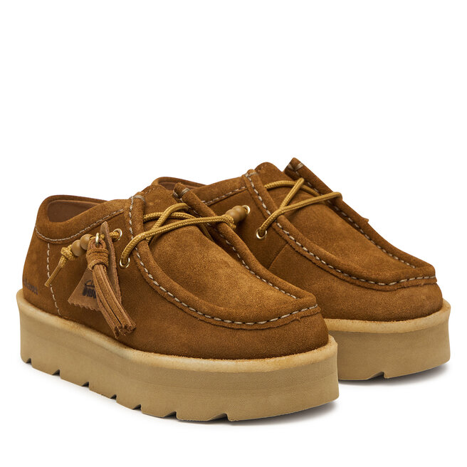 Śniegowce Clarks Meare Walla Mid 26328096 Brązowy
