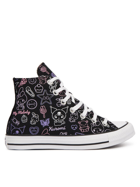 Converse Trampki Chuck Taylor All Star Hi X My Melody Kuromi A24938C Czarny