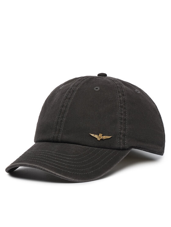 Aeronautica Militare Czapka z daszkiem 262HA1244UCT02476 Szary ciemny