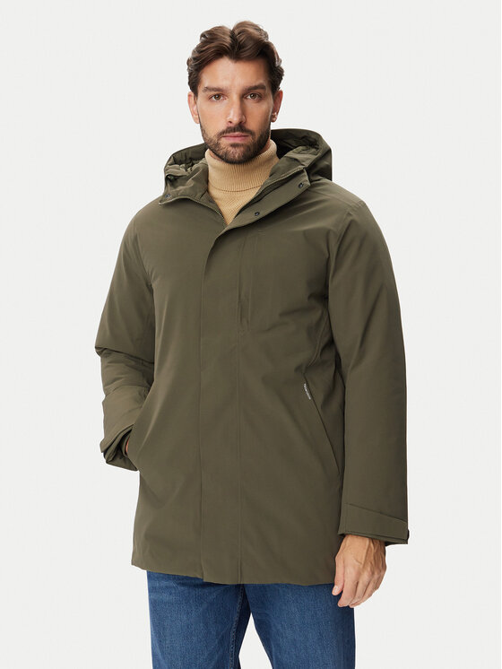 Jack & Jones Parka Ekeen 12298865 Khaki Regular Fit