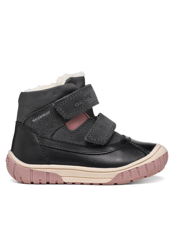 Geox Kozaki B Omar Girl Wpf B462LC 04322 C0005 M Czarny