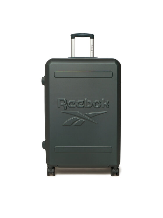 Reebok Walizka duża CEO-RBK-WAL-024-CCC-L-GREEN Zielony ciemny