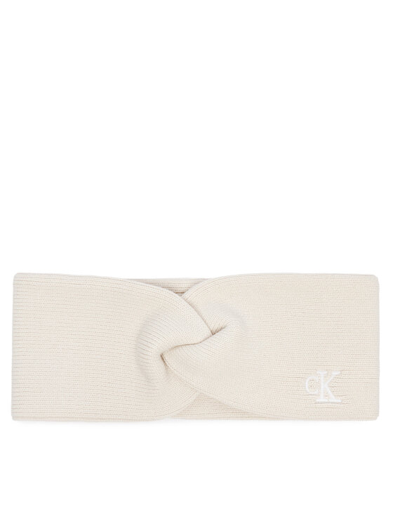 Calvin Klein Opaska materiałowa LV04F8019G Kremowy