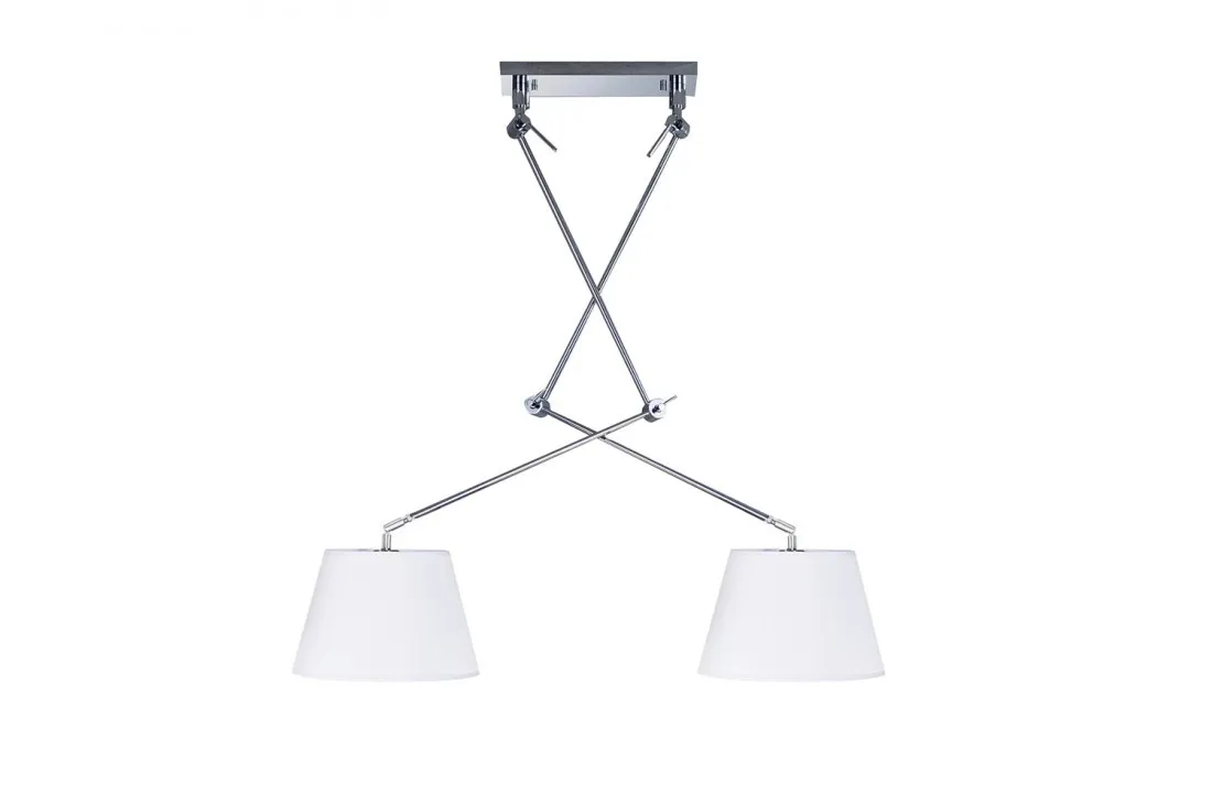 Lampa sufitowa wisząca ADAM 2 S białyITE AZ1842 + AZ2588 - Lampy Azzardo