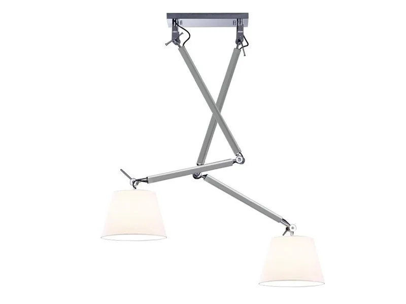 Lampa sufitowa wisząca ZYTA 2 S ALU/WH AZ2301 + AZ2599 – Lampy Azzardo