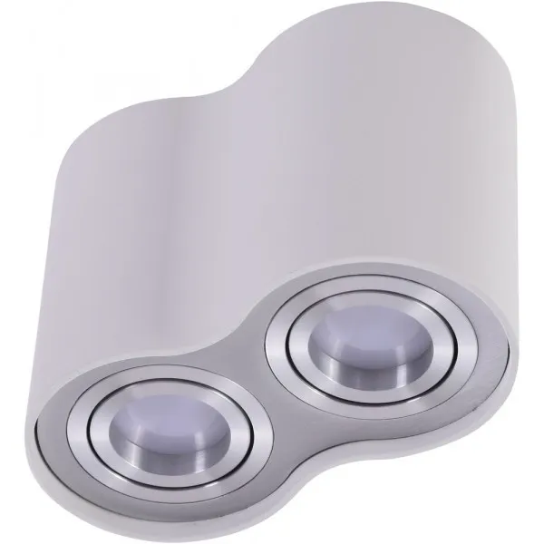 Oprawa sufitowa BROSS 2 SMART (WHITE/ALUMINIUM) SET AZ3743 - Lampy Azzardo - Azzardo