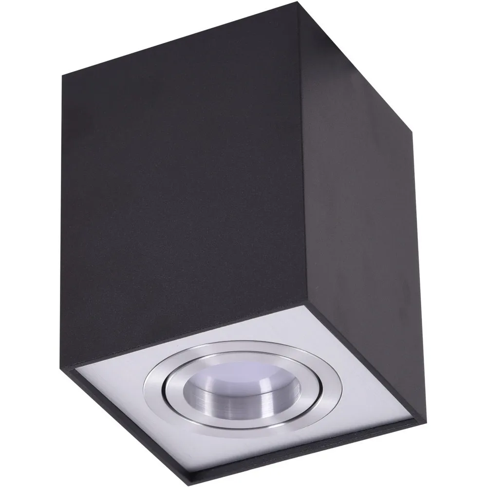 Oprawa sufitowa ELOY 1 SMART (BLACK/ALUMINIUM) AZ3774 - Lampy Azzardo - Azzardo