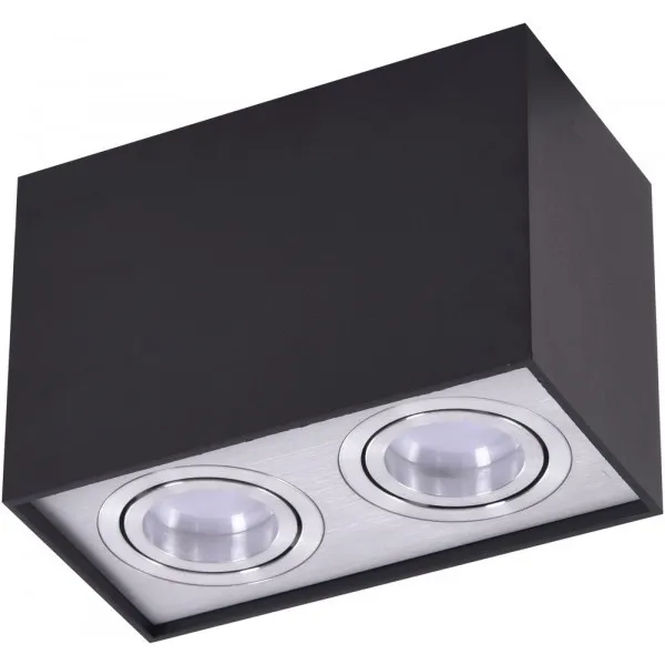 Oprawa sufitowa ELOY 2 SMART (BLACK/ALUMINIUM) AZ3781 - Lampy Azzardo - Azzardo