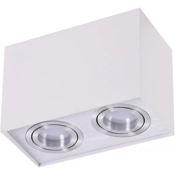 Oprawa sufitowa ELOY 2 SMART (WHITE/ALUMINIUM) AZ3784 - Lampy Azzardo - Azzardo