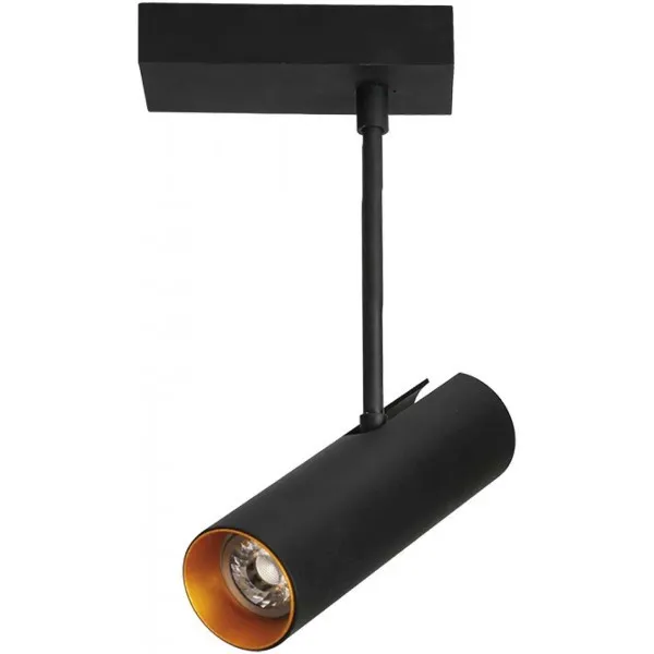Oprawa sufitowa LENS SQUARE SMART (BLACK/GOLD) AZ3958 - Lampy Azzardo - Azzardo