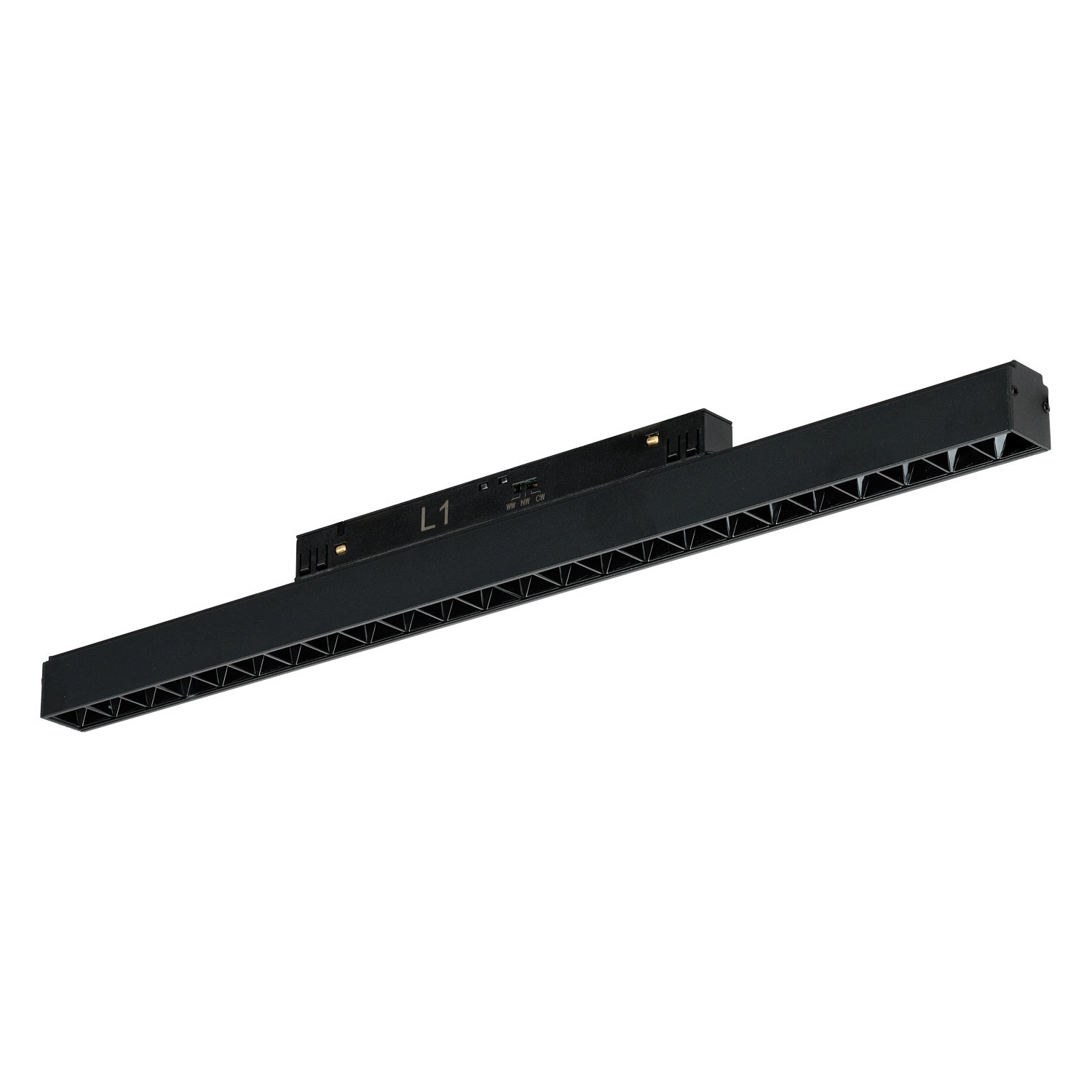 Reflektor szynowy magnetyczny czarny LED 43cm CCT AZ6241 z serii ALFA KIRA - Azzardo