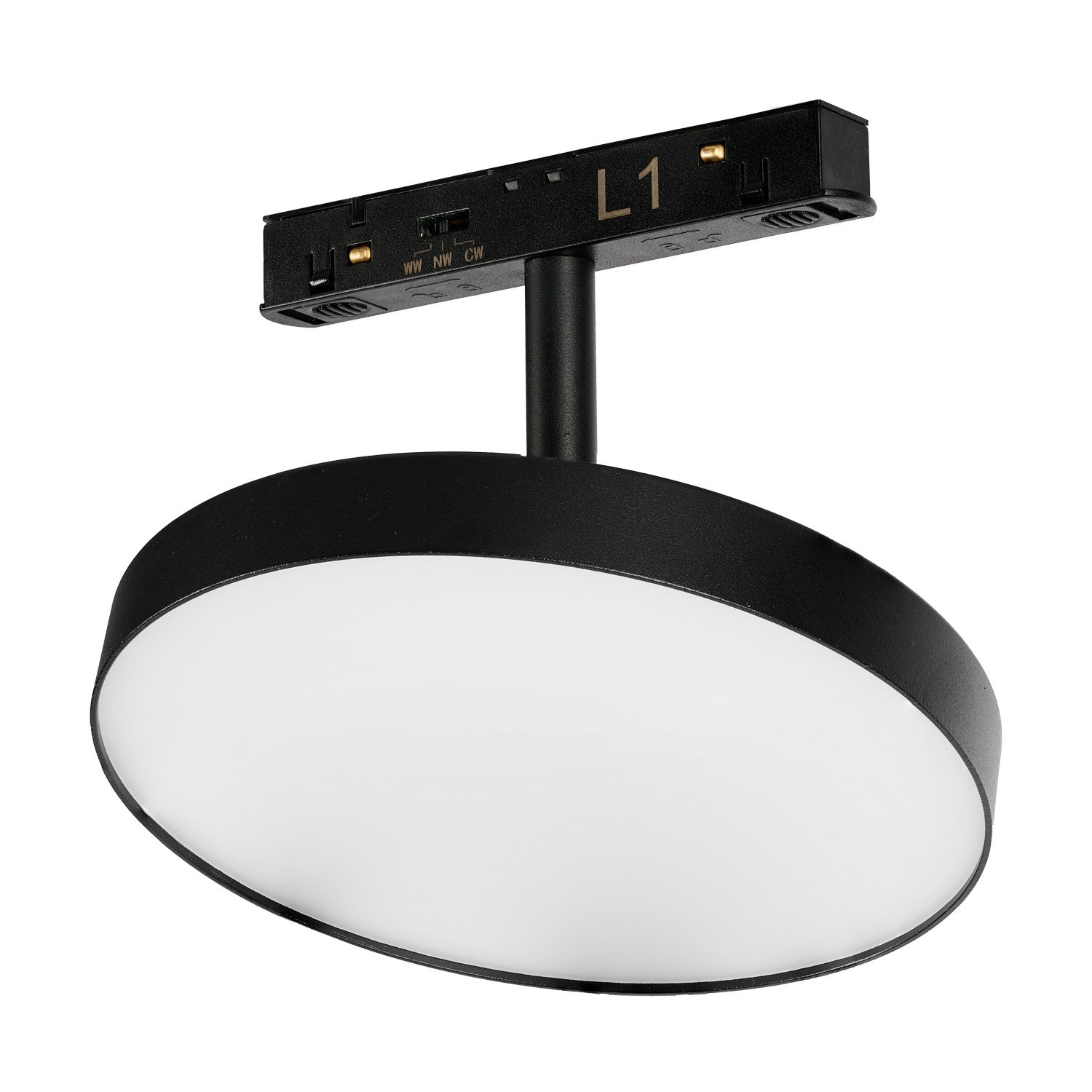 Reflektor szynowy magnetyczny czarny LED 18W CCT AZ6257 z serii MITUS 2LINE - Azzardo