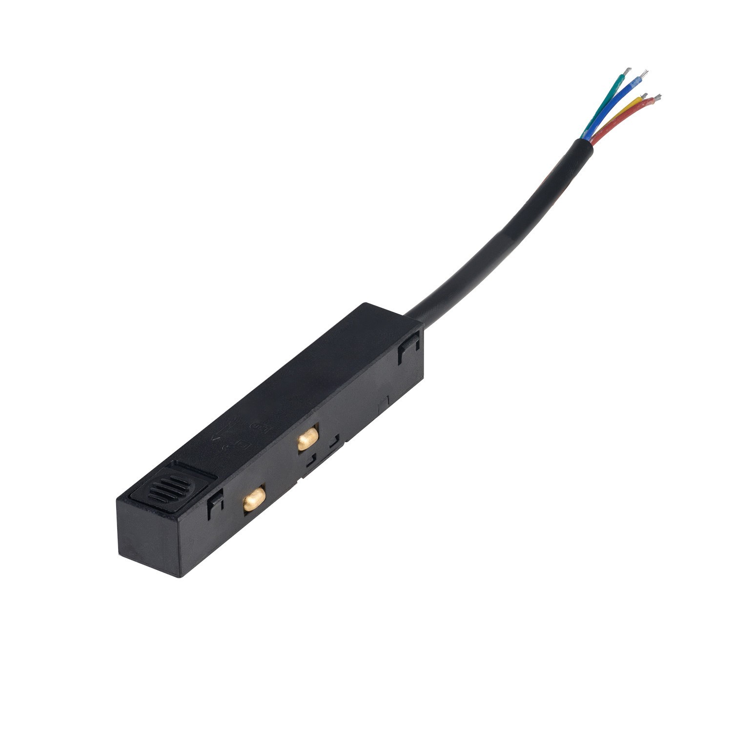 Łącznik elektryczny do szynoprzewodu magnetycznego czarny metalowy AZ6258 z serii ALFA - Azzardo