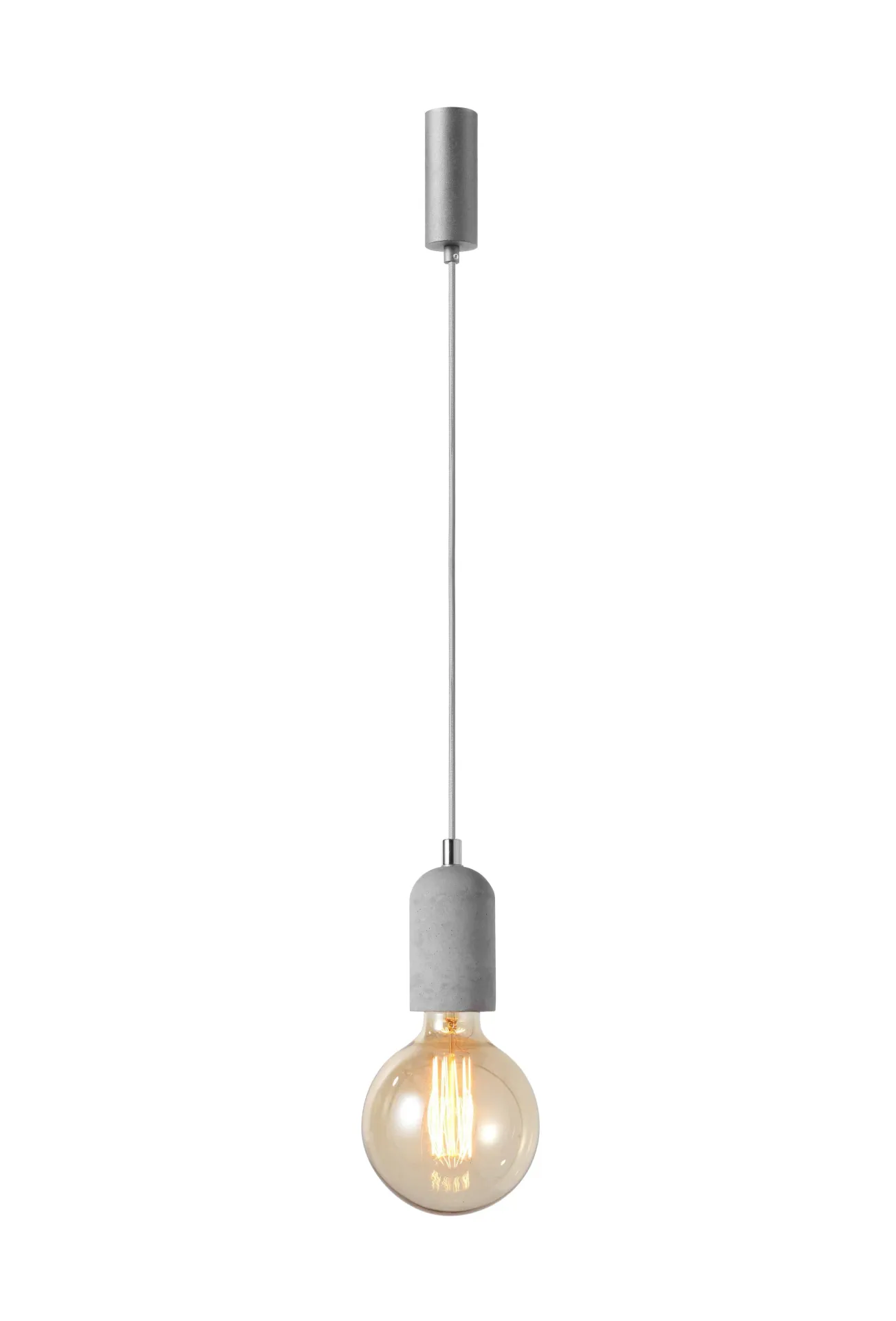 Lampa wisząca betonowa szara 6cm AZ2384 z serii VOLTA - Azzardo
