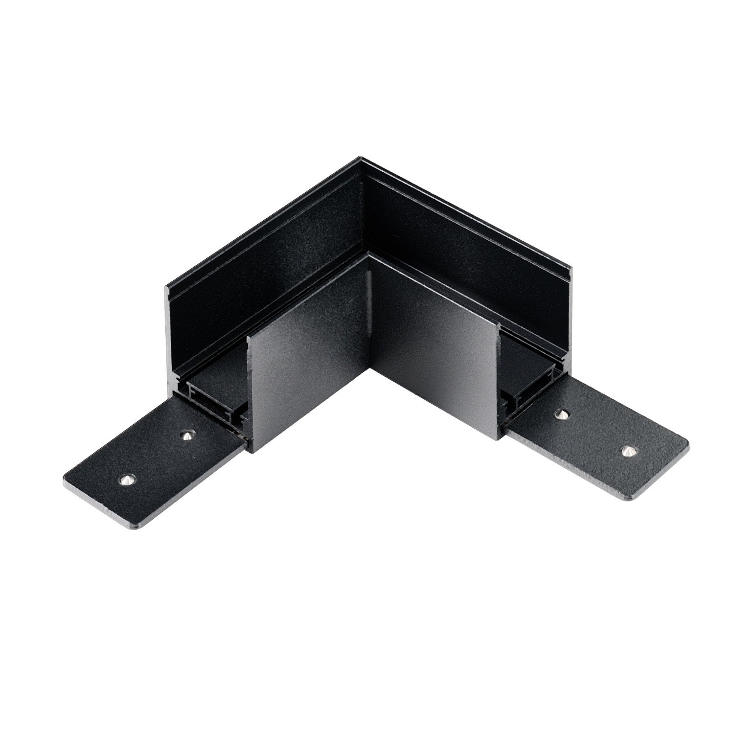 Łącznik narożny magnetyczny czarny metalowy AZ5565 z serii GAMMA - Azzardo