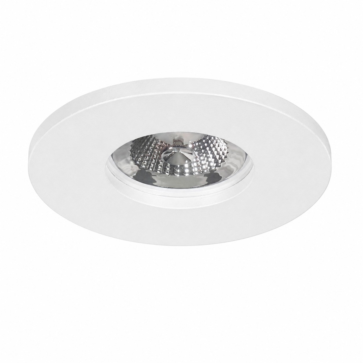Lampa do wbudowania metalowa biała kwadratowa AZ6047 z serii KANT R - Azzardo