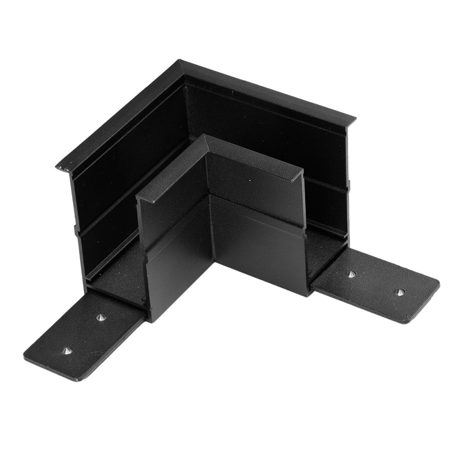 Łącznik narożny magnetyczny czarny metalowy AZ6072 z serii BETA MAGNETIC - Azzardo