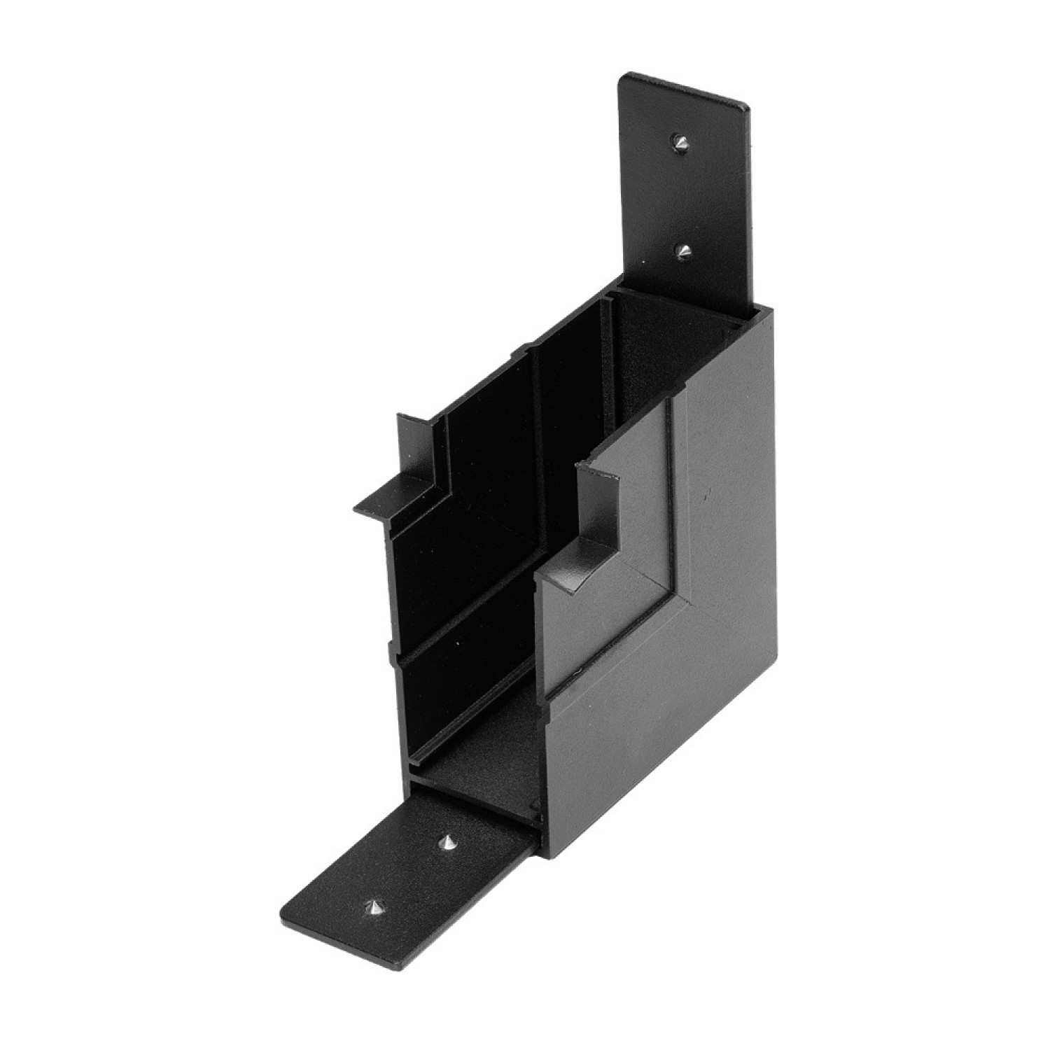 Łącznik narożny magnetyczny czarny metalowy CORNER90 B BK AZ6073 z serii BETA MAGNETIC - Azzardo