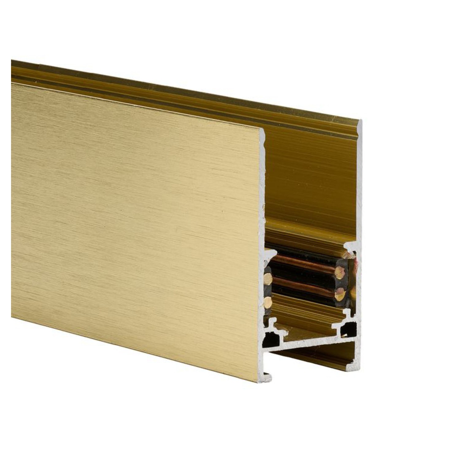 Szynoprzewód magnetyczny złoty metalowy 200cm AZ6377 z serii BETA MAGNETIC - Azzardo